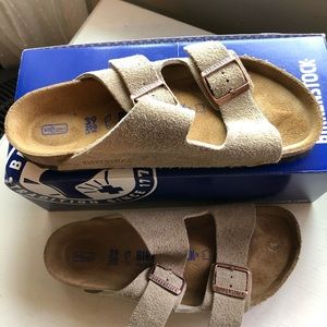 Arizona suede soft bed Birkenstock